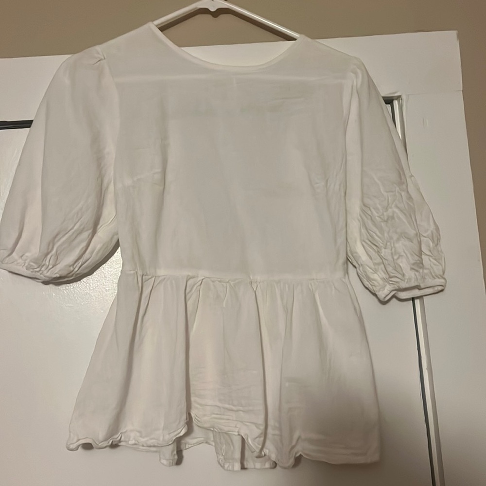 Women’s white blouse